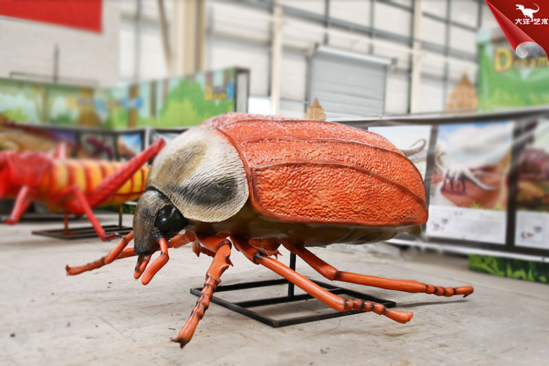 大型仿真昆蟲甲蟲模型