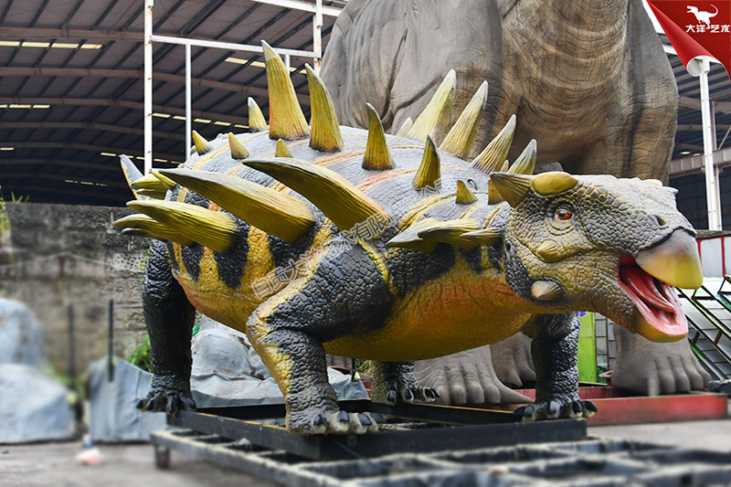 加斯頓龍大型恐龍仿真模型 